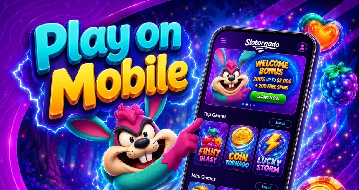 Slotornado Casino App-Screenshot